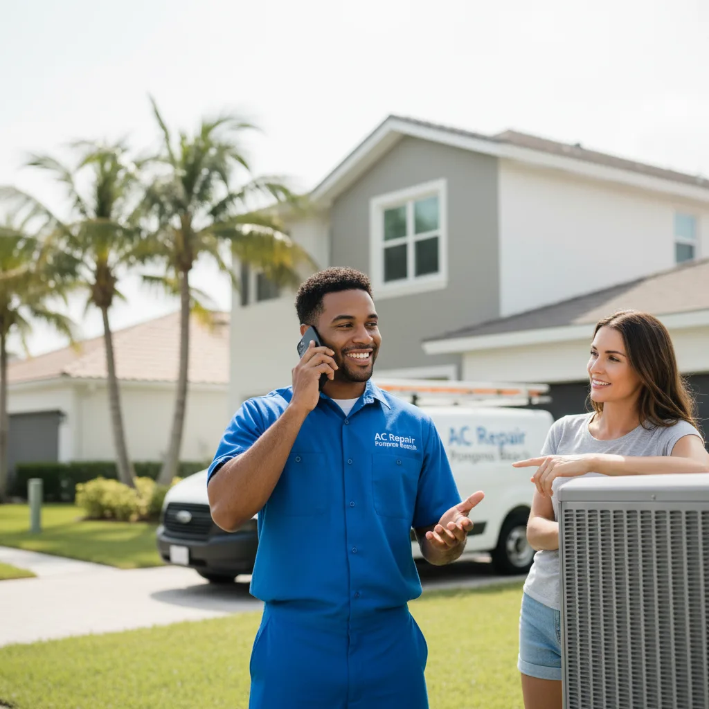 AC Repair Pompano Beach customer support in Marcus
